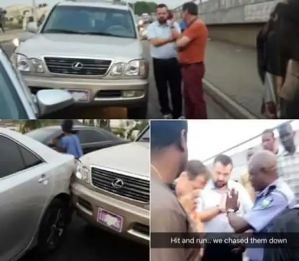 Nice work For Real? Police Arrests Nigerian After His Car Was Bashed By White Men